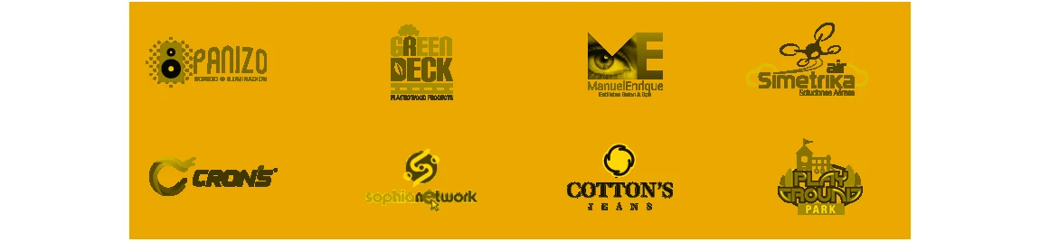 Logotipos de clientes de Seven Branding — grupo 3