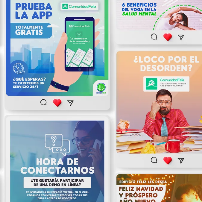 Post de redes sociales — facilita tu gestión